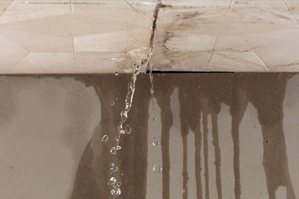 Professional Flood Damage Cleanup technician working in Cambridge Springs, PA